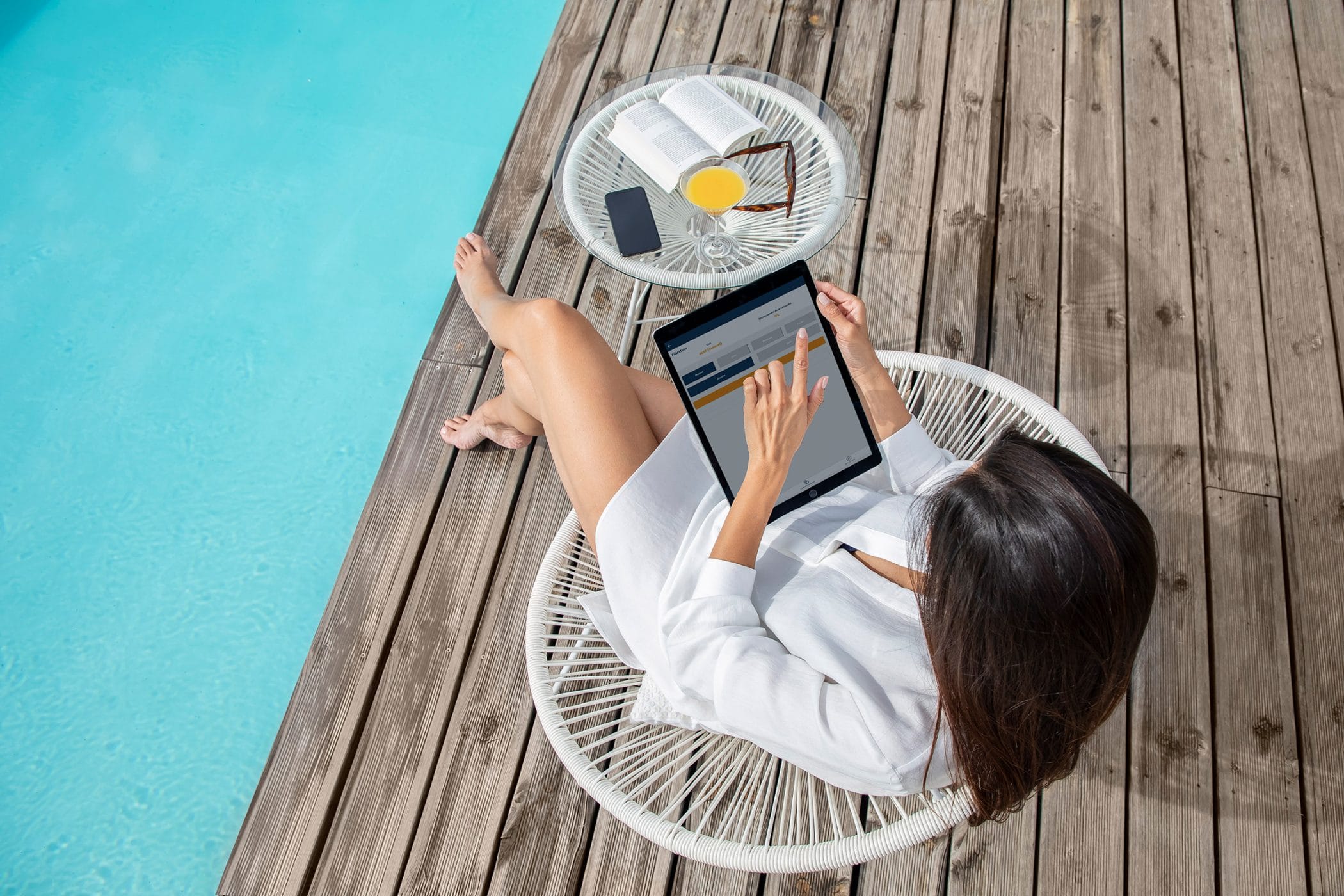 Piscine intelligente et connectée iMAGI-X