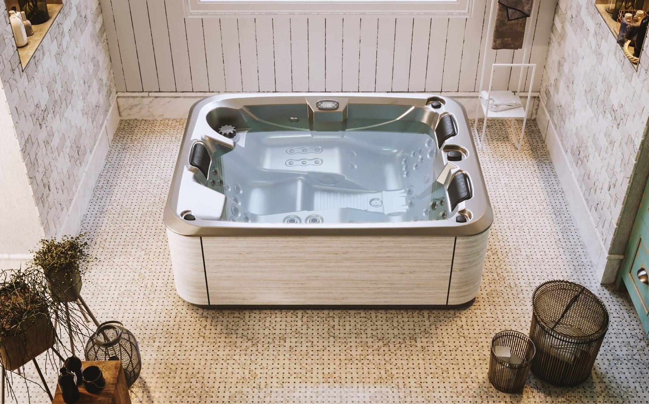 Spa jacuzzi intérieur - Gamme de spas d'intérieur