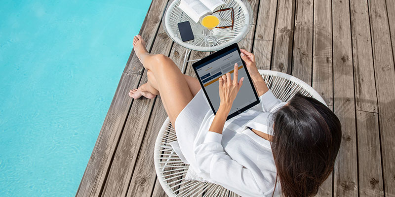 Piscine intelligente et connectée iMAGI-X
